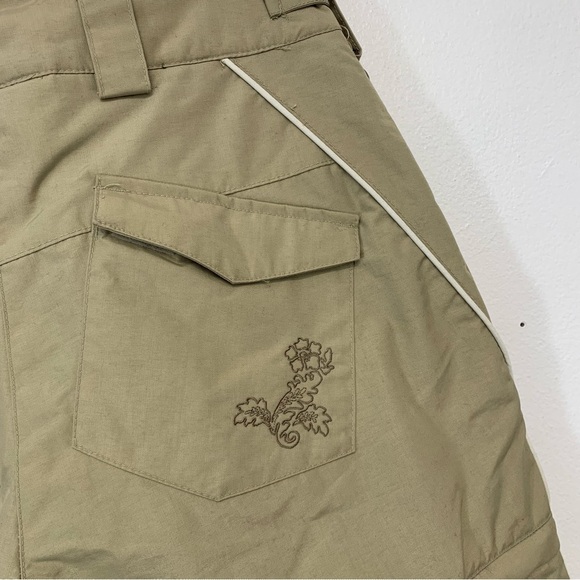 Columbia Snow Pants Woman Small Convert Base Trx Waterproof Breathable Snowboard - Picture 7 of 14